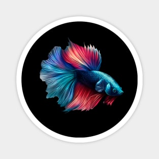 Mr. betta fish Magnet